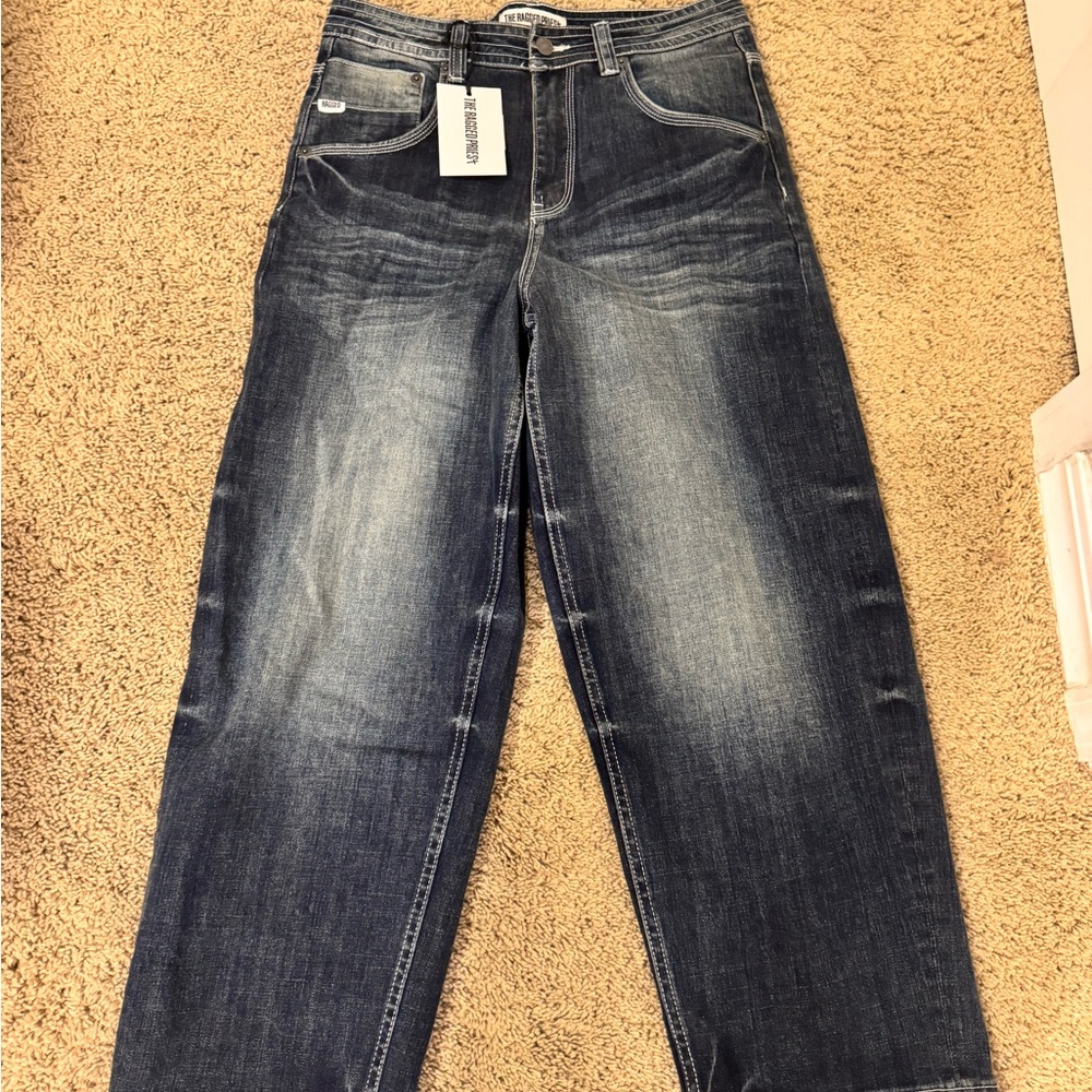 NWT Ragged Priest Bleacher Biggie Jean